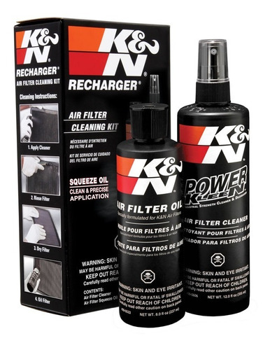 Kit De Limpieza K&n Para Filtro De Aire De Motor 99-5050