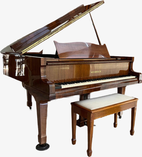 Piano Weinbach 1/4 Cola, 1957 Madera Nogal Barniz Brillante