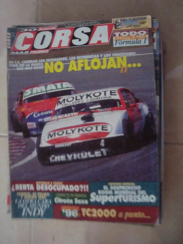 Revista Corsa 1545 3/96 Test Citroen Saxo. Berta