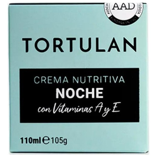 Crema Nutritiva Noche Con Vitamina A Y E Tortulan X 110 Ml