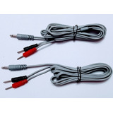 Cables Electroestimulador Electrodos 3.5 A Pin Fino (2mm)