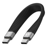 Cable Usb4 Corto  5 Pulgadas, Compatible Con Thunderbol...