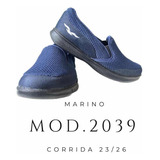 Calzado De Confort Low In Para Dama Mod 2039 Marino
