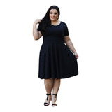 Vestido Feminino Preto Evangélico Gordinha Plus Size Barato