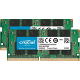 Memoria Ram Crucial, Soddim, 2 X 16 Gb, Ddr4, 2400 Mhz