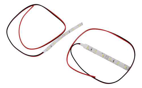 Luces: 2 Tiras De Luces Led 5630 Smd Blancas De 10 Cm, 12 V,