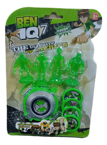 Reloj Ben 10 Omnitrix Lanza Tazo Con Luz Y Sonido 