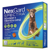 Nexgard Spectra P/ Cães De 7,6kg A 15kg C/1 Tablete