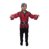 Disfraz Pirata Barba Roja Niño Halloween