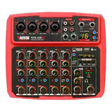 Consola Pasiva Con Interfaz Usb Novik Nvk I08bt Rojo