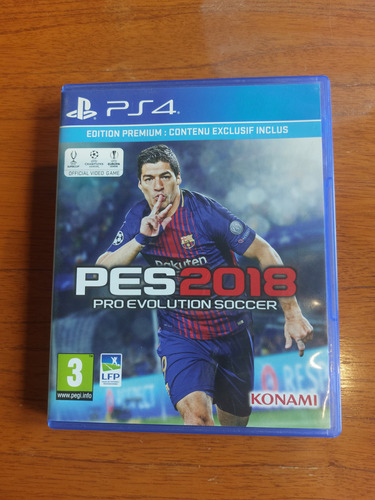 Pes - Pro Evolution Soccer 2018 - Edición Premium Ps4 Físico