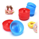 Molde Para Donas  Jell-cell Molde De Silicona Para Donuts Pa