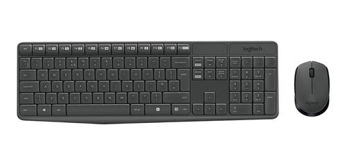 Kit Teclado Y Mouse Inalambrico Mk235 Logitech