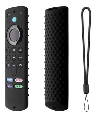 Capa Case Para Controle Amazon Fire Tv Stick Lite Preta