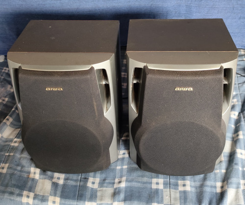 Caixas De Som System Aiwa Ns503 Super Conservadas