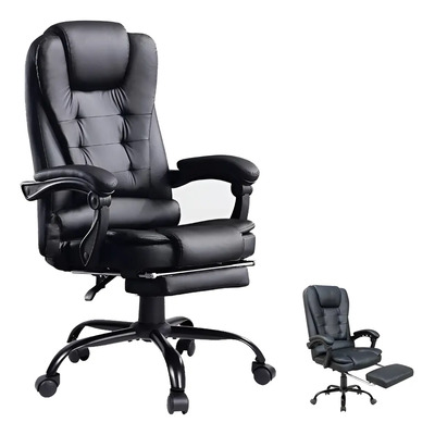 Silla Ejecutiva Resee Presidencial Negro Ergonómica Reclinable | Meses sin interés