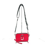Cartera Crossbody Marc Jacobs - The Snapshot Red Leather 