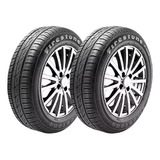 Kit X2 Neumáticos 175/65r14 82t Firestone F600 + Válvulas $0