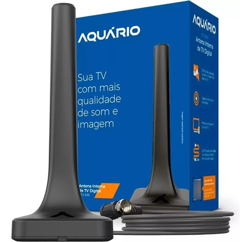 Melhor Antena Digital Tv Led Tubo Antiga Tv Aberta Smart Tv