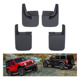 Aletas De Barro Compatibles Con Accesorios Jeep Wrangler Jl 