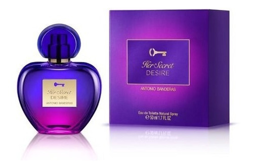 Antonio Banderas Her Secret Desire Edt 50ml - Perfume Mujer