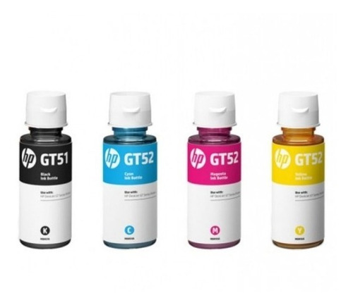 Tinta Hp Gt51 Kit De 4 Tintas Originales Envio Gratis