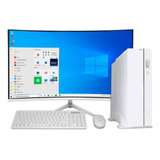 Computador Com Monitor Pc I5 Rapido Veloz Potente Branco