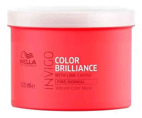 Wella Invigo Color Brilliance Máscara 500ml Original