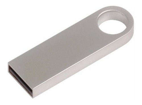 Memoria  Usb 32 Gb  Plateada Personalizada + Envio