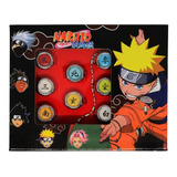 Set De Anillos Naruto Shippuuden Akatsuki Cosplay Ninja X 10