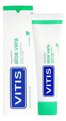 Vitis Pasta Dental Aloe Vera Boca Dientes Y Encías 100 Ml