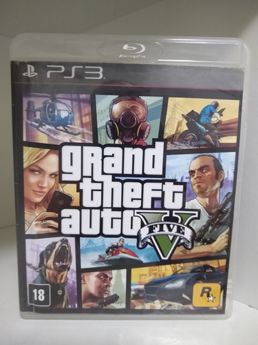 Grand Theft Auto V  (gta 5) - Ps3 (rockstar Games) 