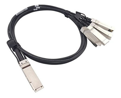 Cable De Interconexión Dac Wiitek 2m Qsfp+ A 4 Sfp+, 40gbe