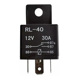 Relay Automotriz 40 Amperes Actuadores Alarmas Claxon Bloque