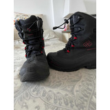 Botas Niño Ski Columbia Trecking Termicas Impecables