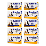 Kit 10 Furolisin 10mg Cães Gatos Vetnil - C/ 10 Comp Cada