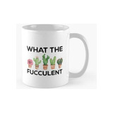 Taza Lo Que El Fucculent Cactus Suculentas Plantas Jardinerí