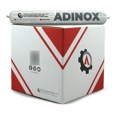 Caja Adinox® Pu-40, Adhesivo Sellador De Poliuretano Blanco | Envío gratis