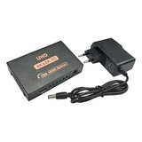 Splitter Hdmi 1x4 Activo Amplificador De Señal Full Hd 3d