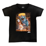 Ratatouille Remy Escape - Remera 100 % Algodón 