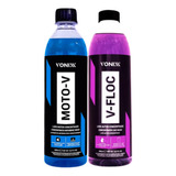 Shampoo Automotivo Vfloc Vonixx + Moto-v Desengraxante 500ml