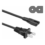 [ul Listed] Nahao 2 Prong 6ft Polarized Ac Cable De Alimenta