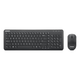 Lenovo 300 Wireless Combo Keyboard Y Mouse, 2.4 Ghz Nano Usb