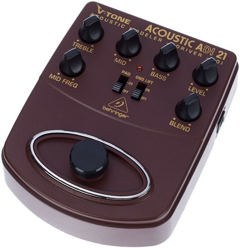 Pedal Preamplificador Acústico Behringer Adi21 V-tone