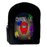 Mochila Escolar Jardin Sin Carro Among Us Juego Impostor