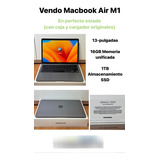 Macbook Air Macbook Air 13.3  M1 - 16 Gb Ram - 1tb Ssd