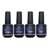 Kit Blindagem Lirió Top Coat Primer Ph Balancing Agent Unhas