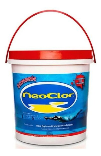 Cloro Neoclor Econômico - Balde 3 Kg