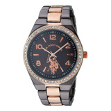 Reloj Mujer U.s. Pol Usc40265az Cuarzo Pulso Bicolor Just Wa