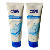 Kit 02 Avon Care Luvas De Silicone Creme Para Mãos 